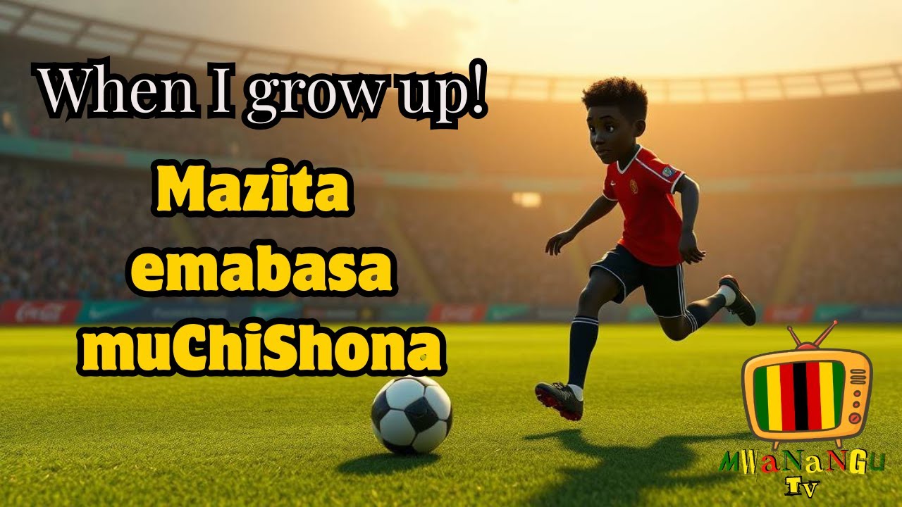 When I Grow Up… | Mazita eMabasa | Learn Shona |  @mwanangutv Shona & English Nursery Rhymes