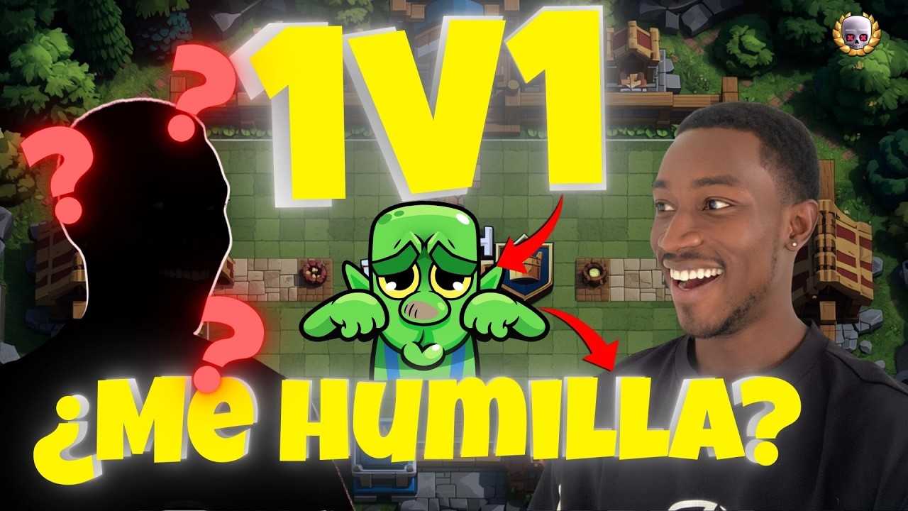 🔥 ME RETÓ EN CLASH ROYALE… y casi me HUMILLA 💀😳