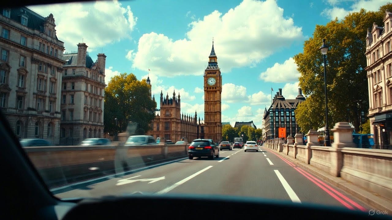 Can This Quiet Ride Through Knightsbridge Feel Cinematic? 🚗 Day ASMR