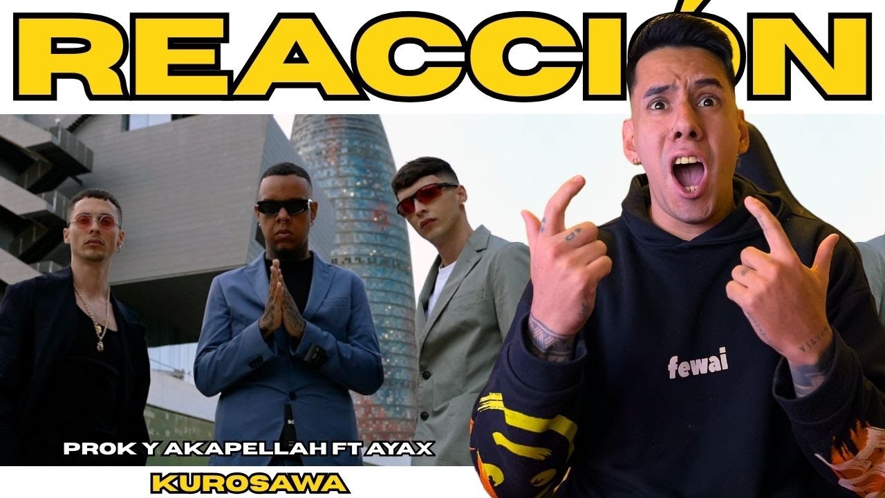 ARGENTINO REACCIONA // KUROSAWA - PROK Y AKAPELLAH FT AYAX // NOOOHHHH, ES POESIA PURAAAA!!