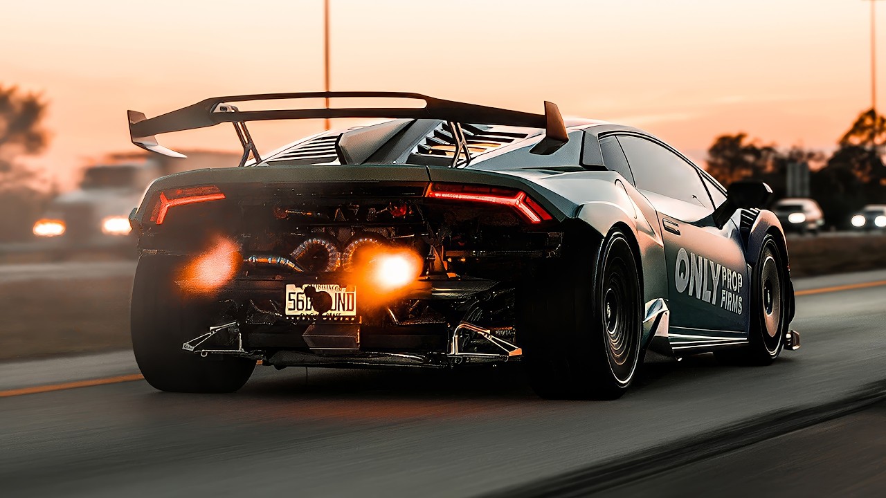 6 Hours + Lamborghini Supercars TV Background Mix Vol.2 | 4K