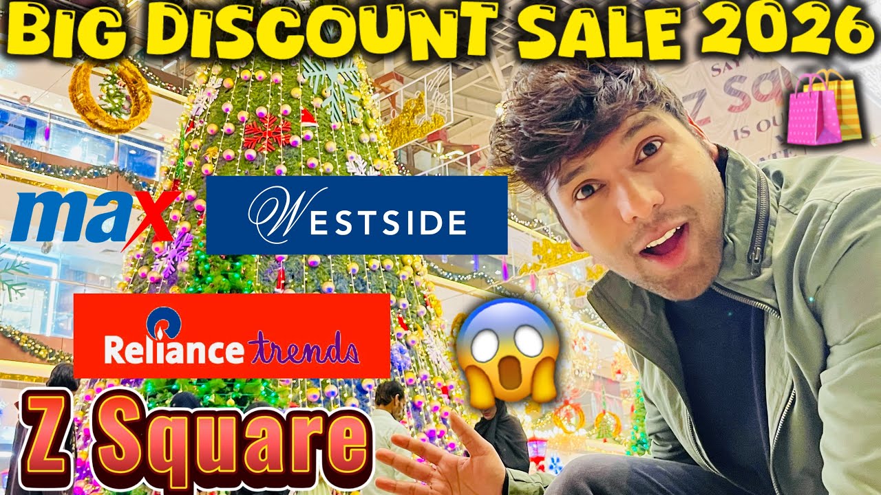 Biggest Winter Sale in Z Square Mall 🤩 | New Sale Offers 70% off
