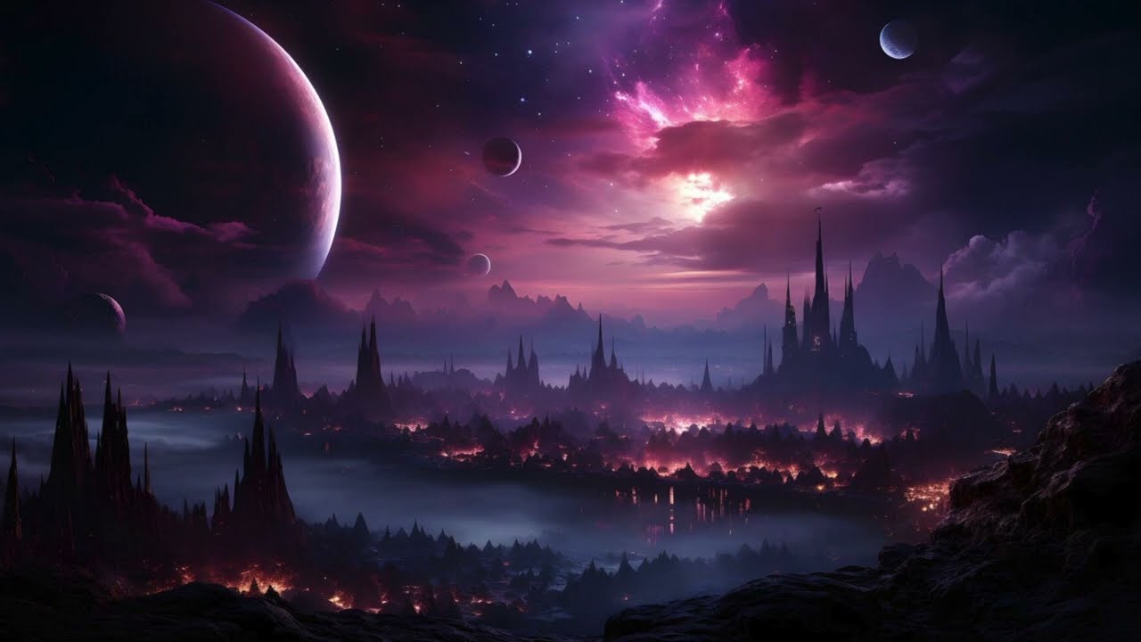 LUNATHION - inspired by Crescent City World - Orchestra music - Fantasy - Ambient music