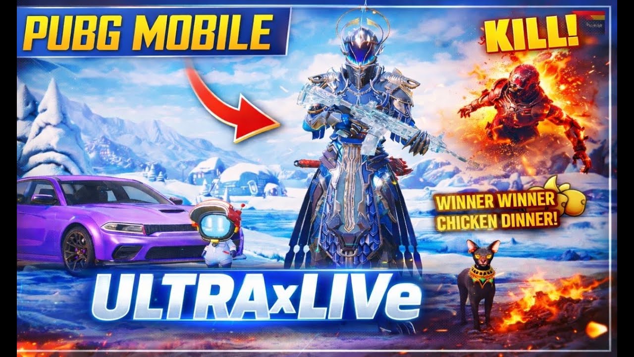 U LTRAxLIVe PUBG LIVE | INTENSE FIGHTS & CRAZY KILLS 🔥