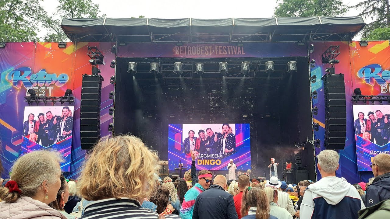 Retrobest festival, June 28, 2025, Otepää, Estonia.  How we went to the open air festival 🚗🎶🤩🎶