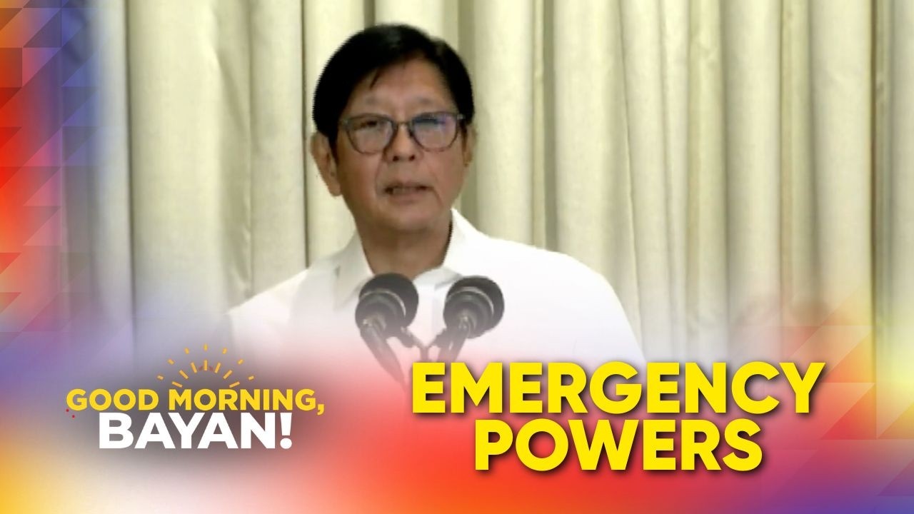 PBBM, hihiling ng emergency powers sa Kongreso | Good Morning Bayan