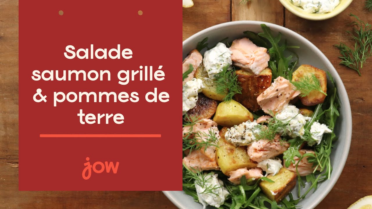 Recette de la Salade saumon grillé & pommes de terre