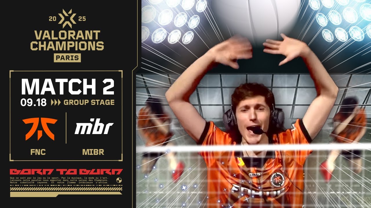 재능은 꽃 피우는 것, 댄스는 갈고 닦는 것 |  MIBR vs. FNC  | 그룹스테이지 6일차 MATCH 2 H/L 09.18 | 발로란트 챔피언스 파리