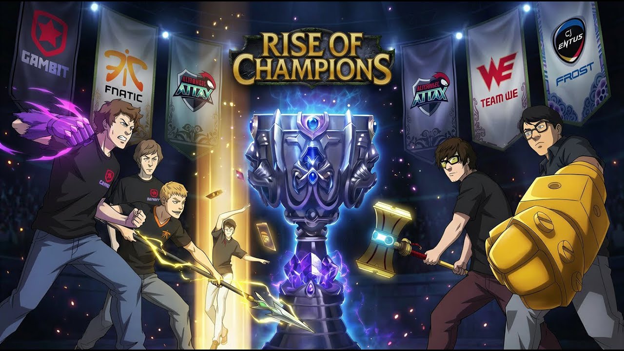 Rise of Champions E-sports - Animated Commercial