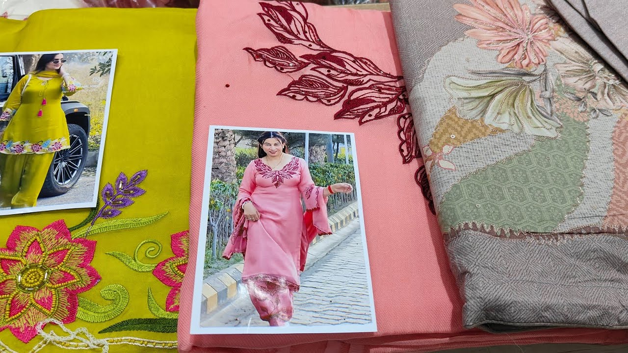 15-03-2026😊👌BEAUTIFULL COLLECTION OF SUITS😊👌ONLY WHOLESALE...9728314004..7206666645