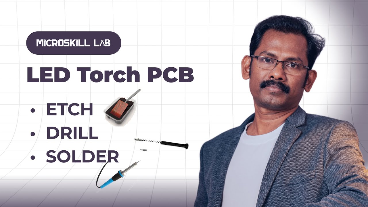 EP26 - Making a PCB at Home – LED Torch