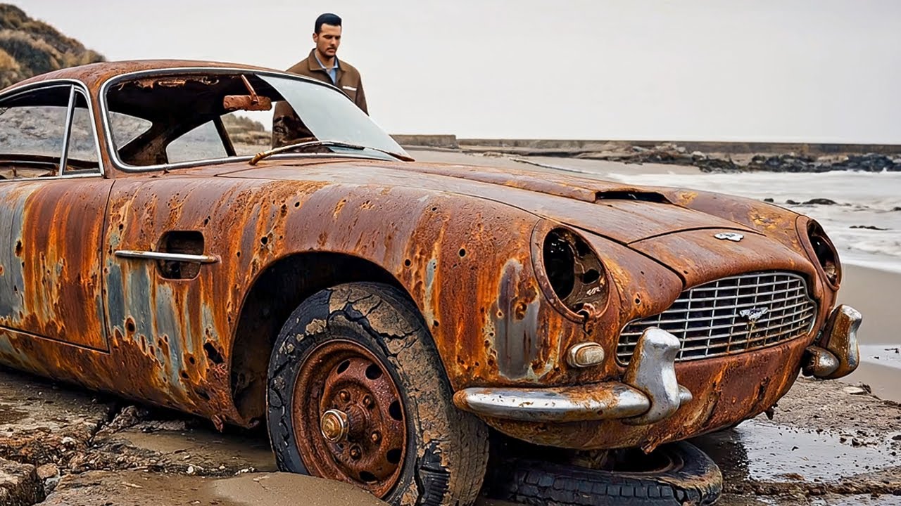 $3M A Billionaire Found a Rusted  Aston Martin DB5 at an Abandoned Seaside | Full Restoration