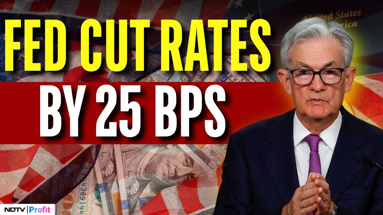 FOMC Outcome: US Fed Chair Jerome Powell Announces Rate Cuts By 25 BPS | US Markets News