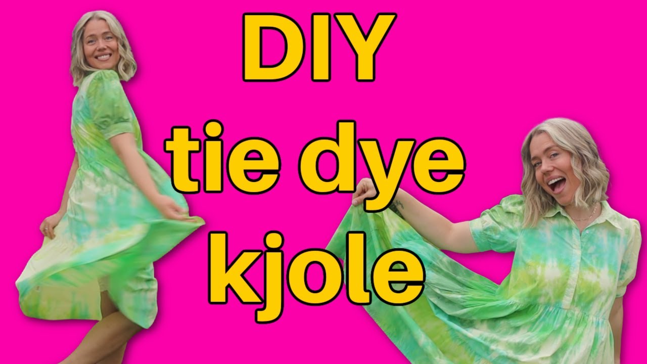DIY batik kjole og strømper 😍 / set på TIK TOK