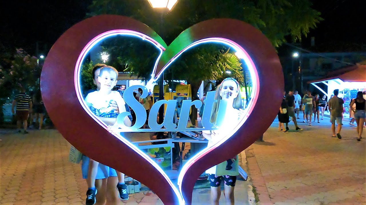 Sarti at Night Greece
