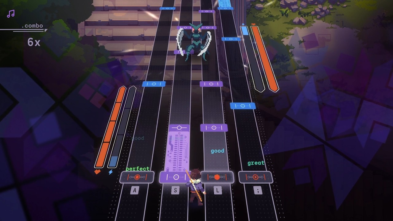 A fusion between RPG and Rhythm