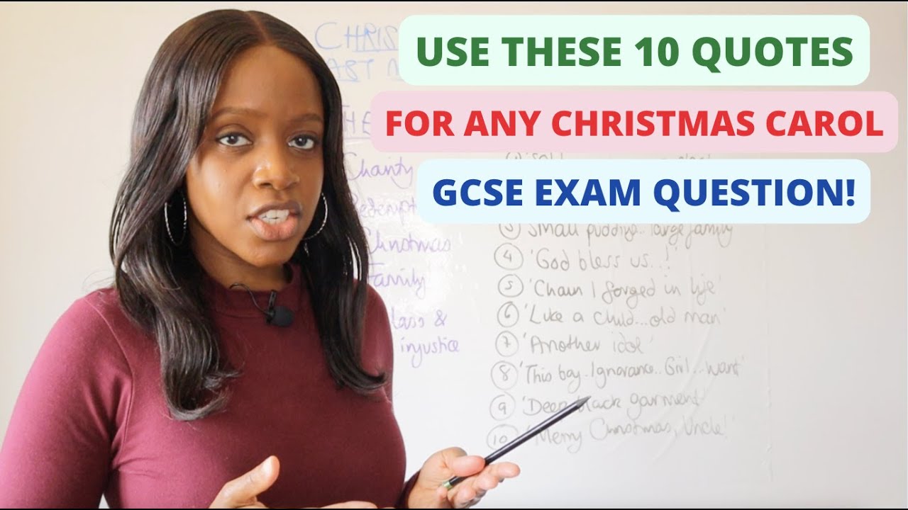 Top 10 Quotes To Use In ANY Christmas Carol Exam Question! | 2026 GCSE English Literature Exam