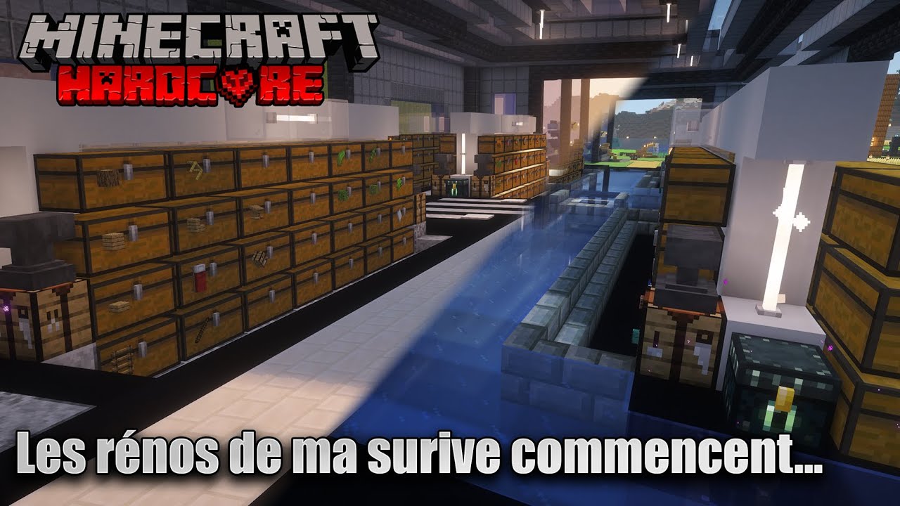 C'est le temps de changer mon monde Minecraft hardcore(Rénovation partie 1/75438)