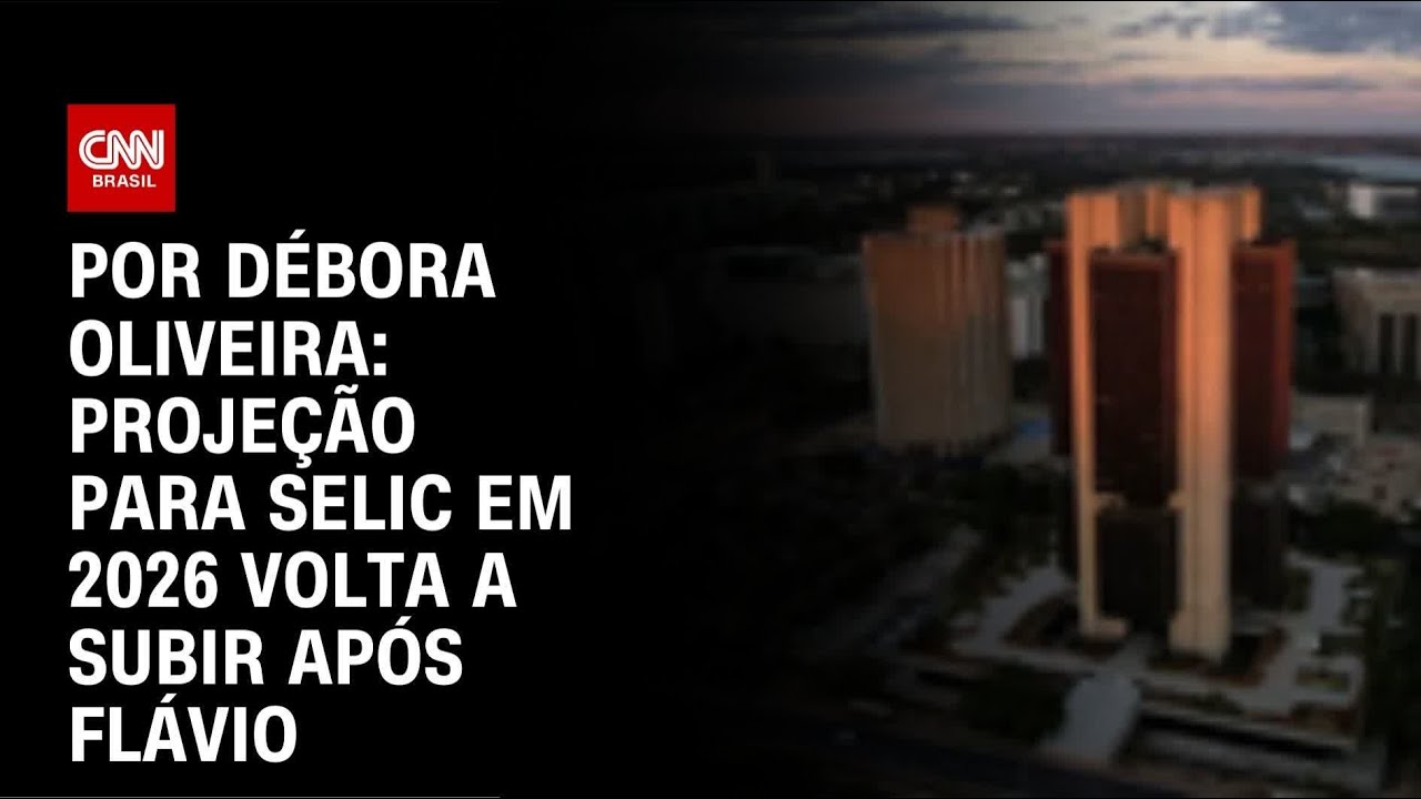 An&aacute;lise: Proje&ccedil;&atilde;o para Selic em 2026 volta a subir ap&oacute;s Fl&aacute;vio | LIVE CNN