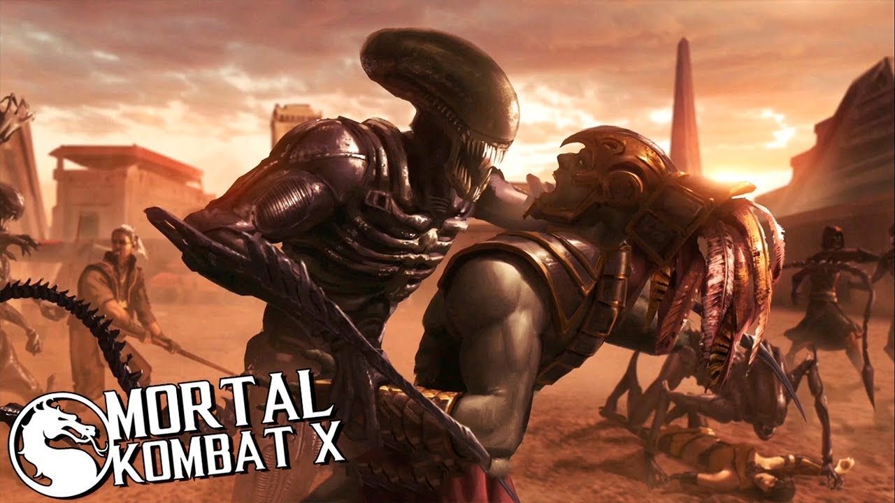 ЧУЖОЙ! ПРОХОЖУ ИСТОРИЮ в Mortal Kombat X