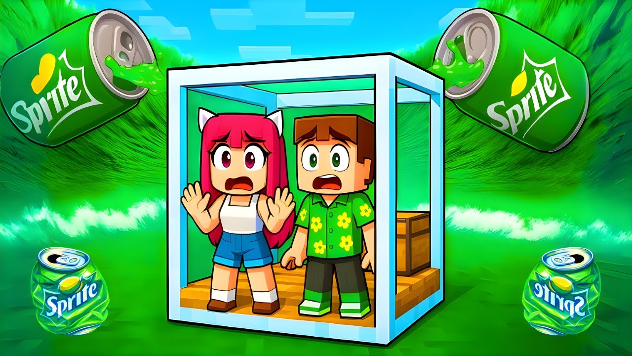 TSUNAMI de SPRITE vs BUNKER in Minecraft!