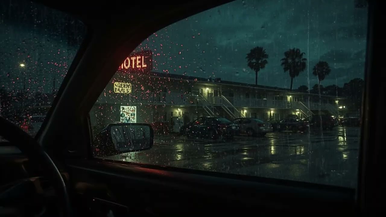 Heavy Rainstorm Sounds from Inside a Car - Fall Asleep Fast, Block Out Noise, Relax, Study Well