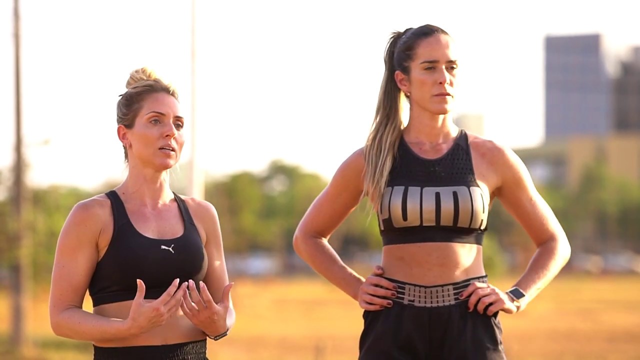 Saque no Futevôlei Gratuito com Natalia Guitler e Bianca Hiemer.