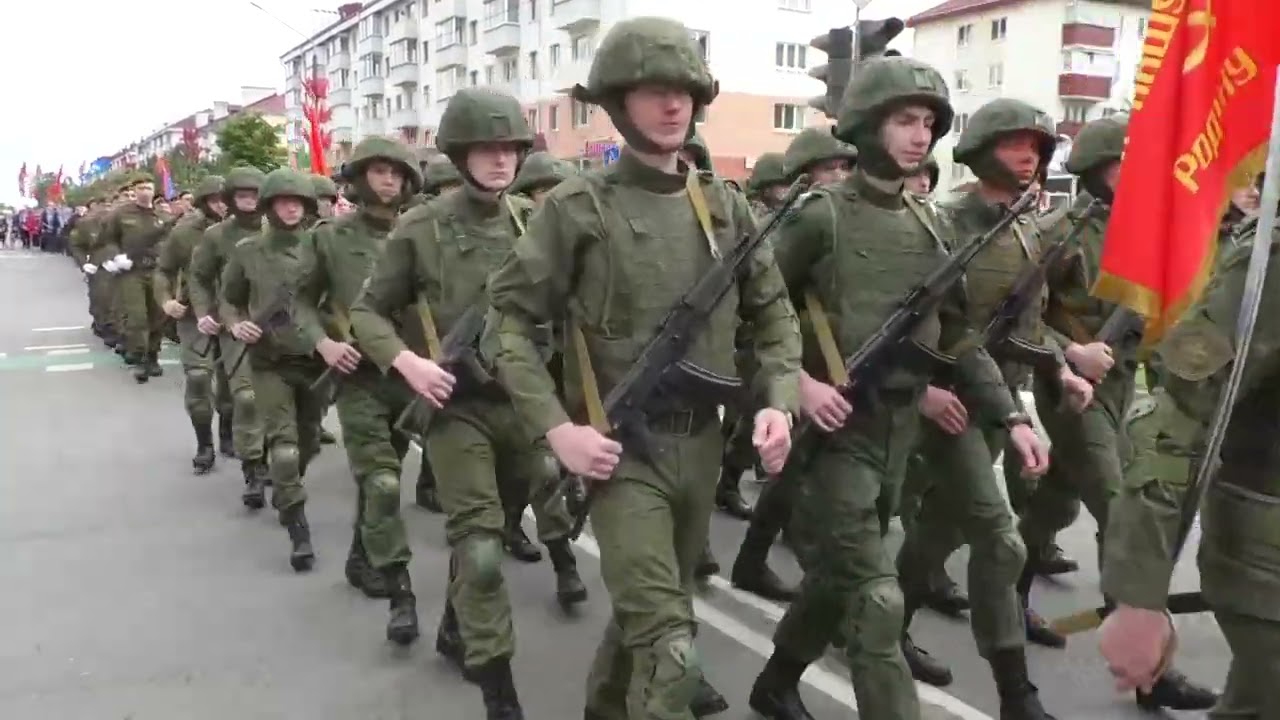 9 МАЯ В СЛУЦКЕ / МИТИНГ / ГДК/ ПАРК КУЛЬТУРЫ