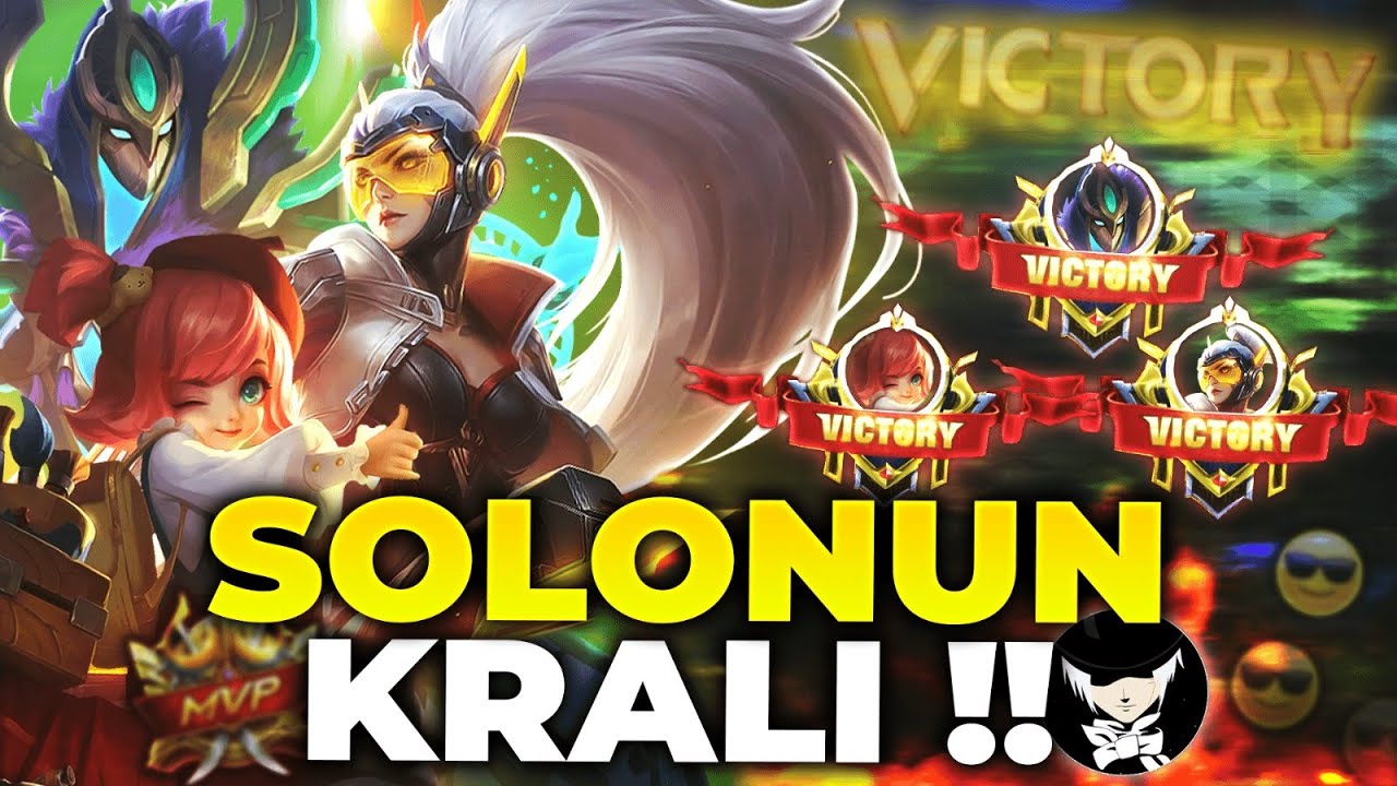SOLO GİR NE KALIRSA OYNA ? SOLONUN KRALI GELDİ !! | Mobile Legends