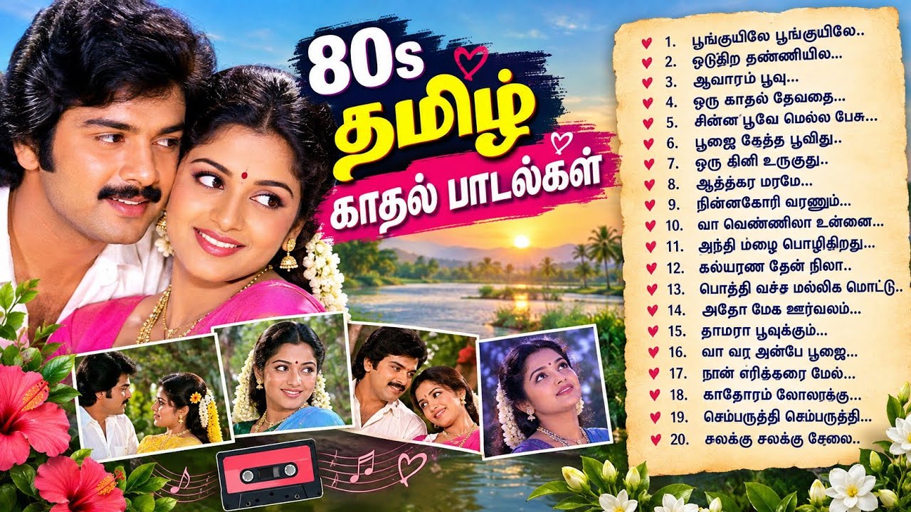 80s love songs tamil 🎧 😍❤️ 