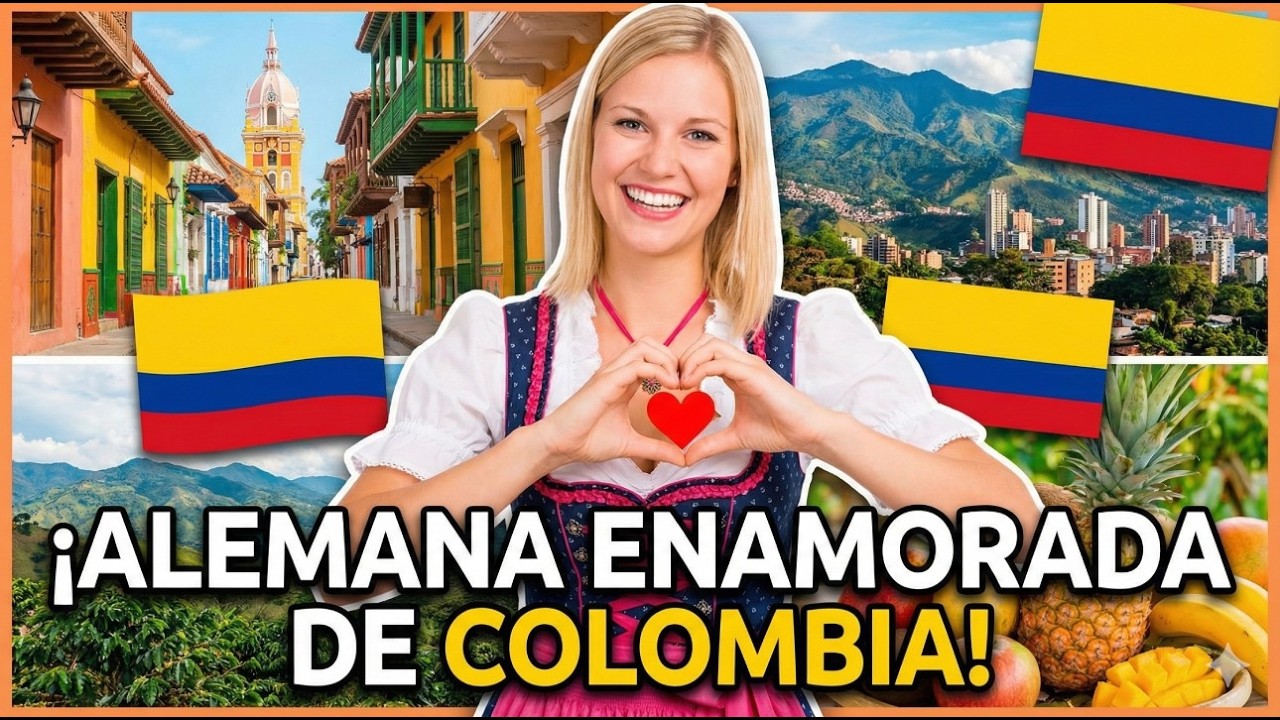 UNA ALEMANA VIAJA AL CORAZÓN DE COLOMBIA… Y LO QUE VIVE LA CAMBIA PARA SIEMPRE