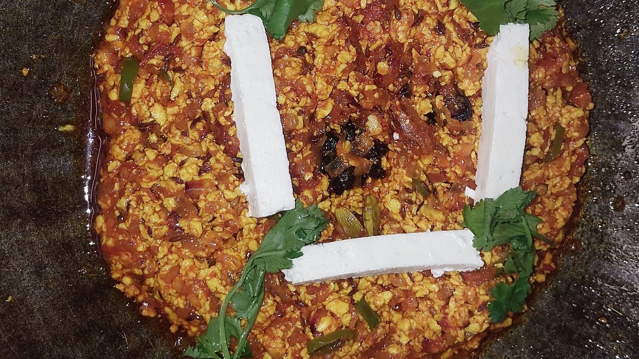 Swadist Paneer Bhujji...