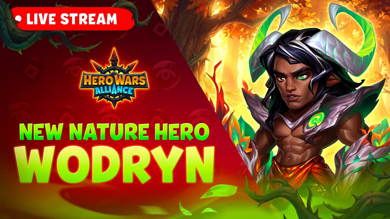 Meet the New Hero Wodryn & Mushy's Relic + Giveaway LIVE! | Hero Wars: Alliance