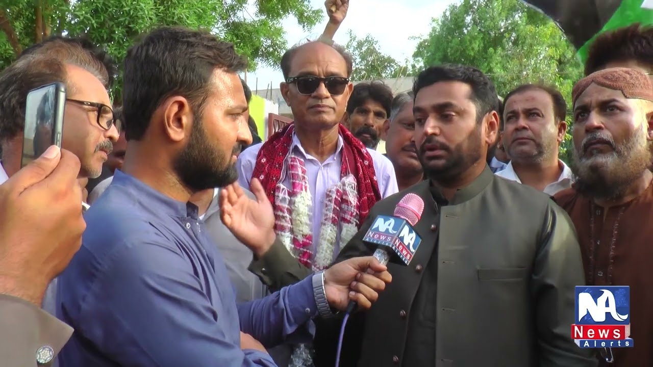 Mayor Hyderabad Kashif Khan Shoro in action....