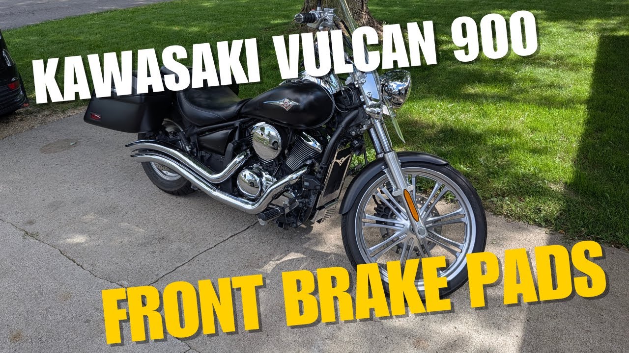 Kawasaki Vulcan Brake Pad replacement