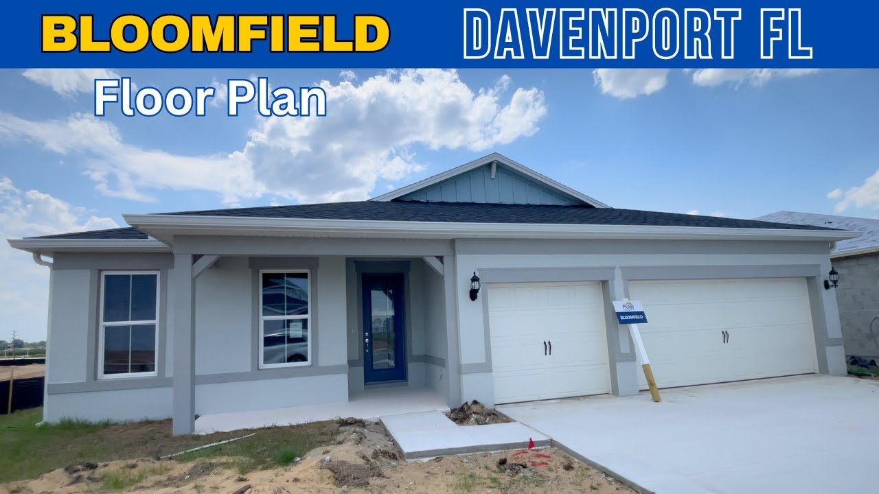 Homes for Sale in Davenport FL | Bloomfield Floor plan