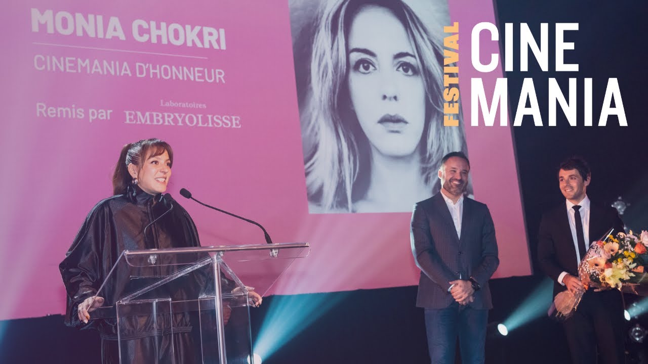 MONIA CHOKRI REÇOIT LE “CINEMANIA D’HONNEUR” 2025