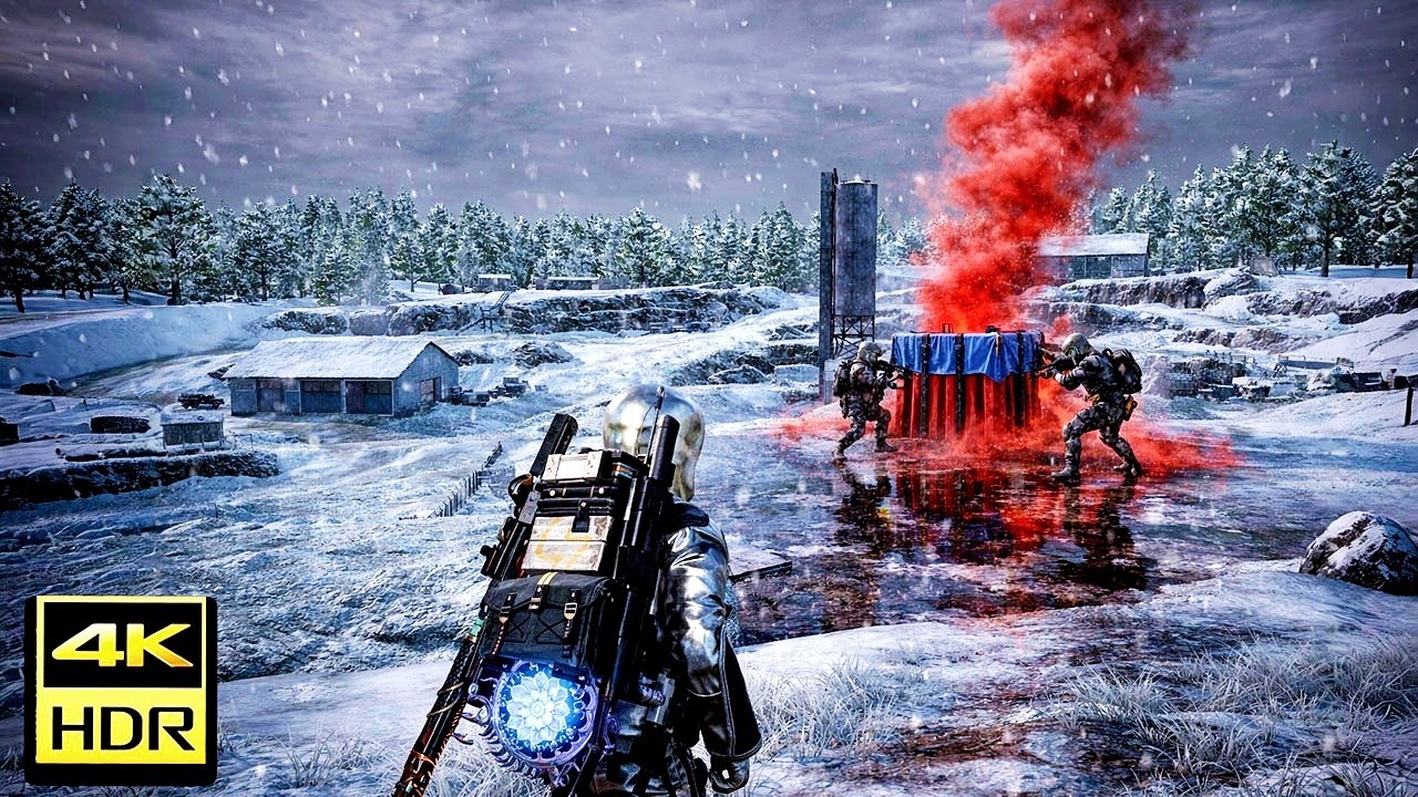 Cierre en QUARRY en el ERANGEL con CLIMA NEVADO de PUBG 😘🚬 Gráficos al MAXIMO