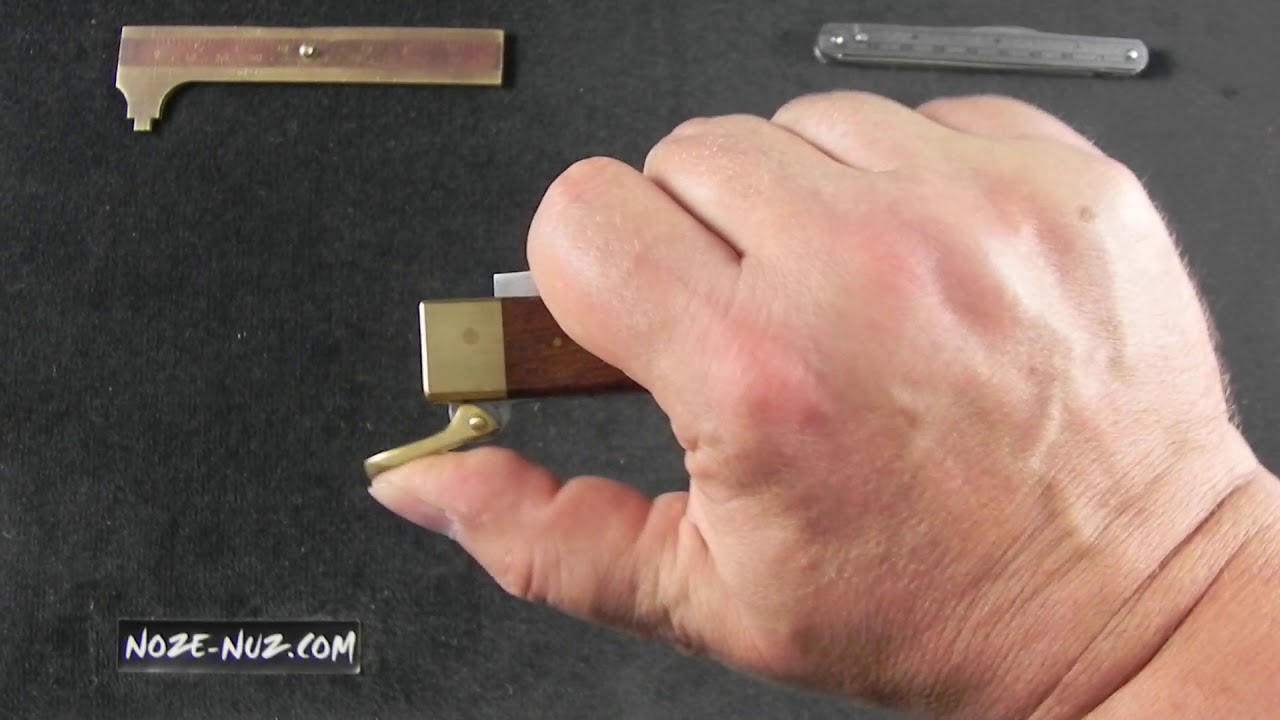 OTT05 OTTER-Messer Safety Knife Sapeli