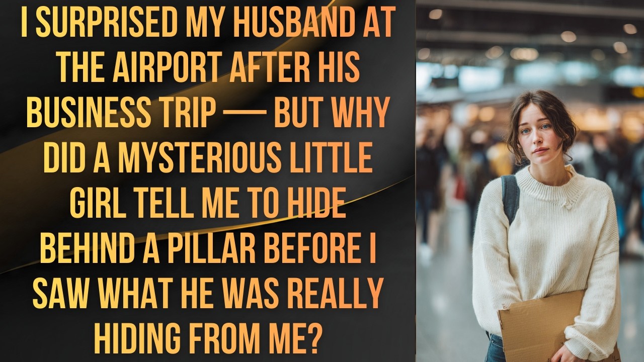 Deciding to surprise my husband, I went to the airport to meet him after his business trip…