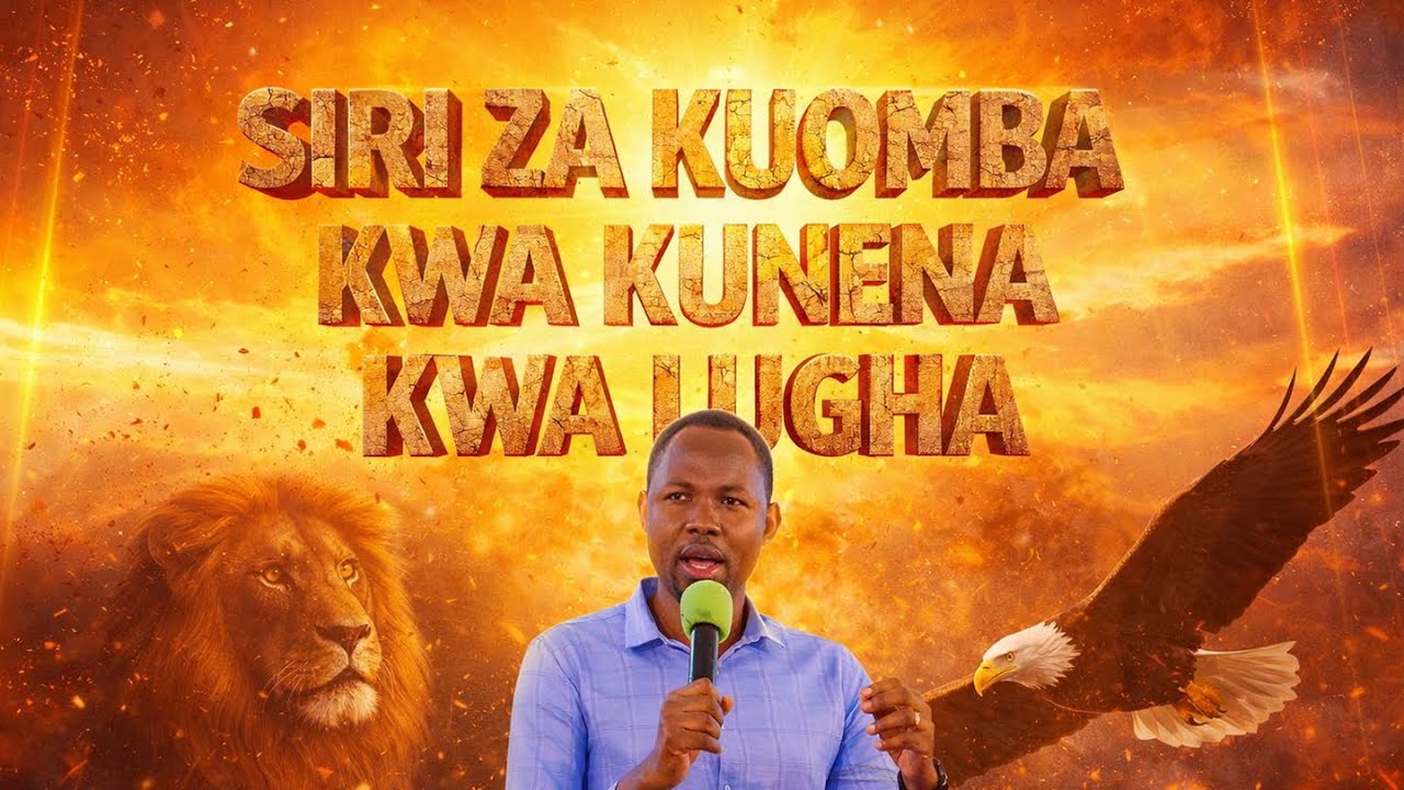 siri za kuomba kwa kunena kwa lugha (sehemu ya pili)- Mwl Davidney Kaale