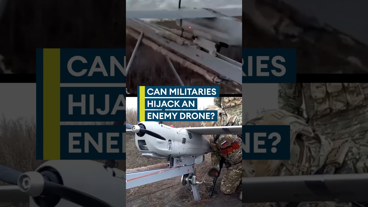 Могут ли военные угнать вражеский дрон?⚡️