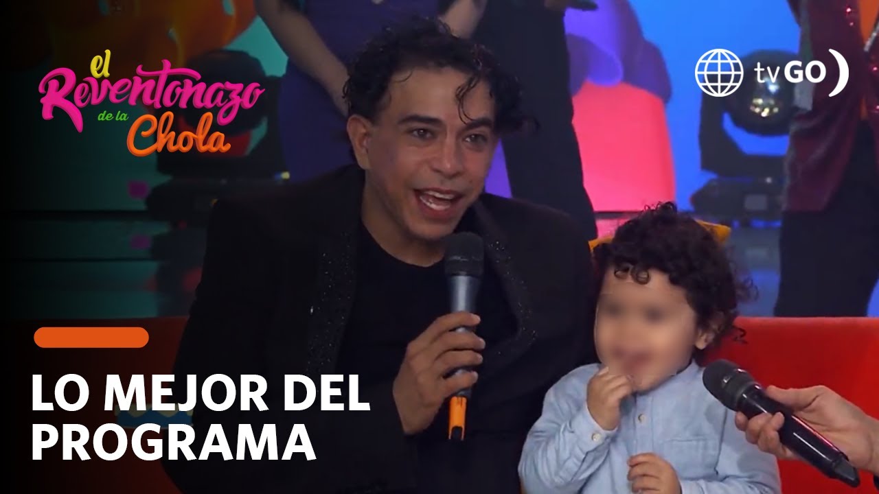 El Reventonazo de la Chola: Ernesto Pimentel recibió tierna sorpresa de su hijo Gael (HOY)