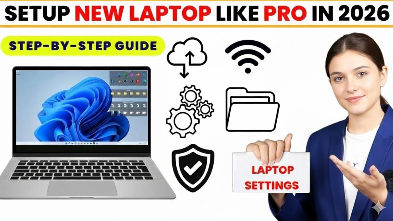 How to Setup a New Laptop in 2026 | Complete Pro Guide for Fast Performance