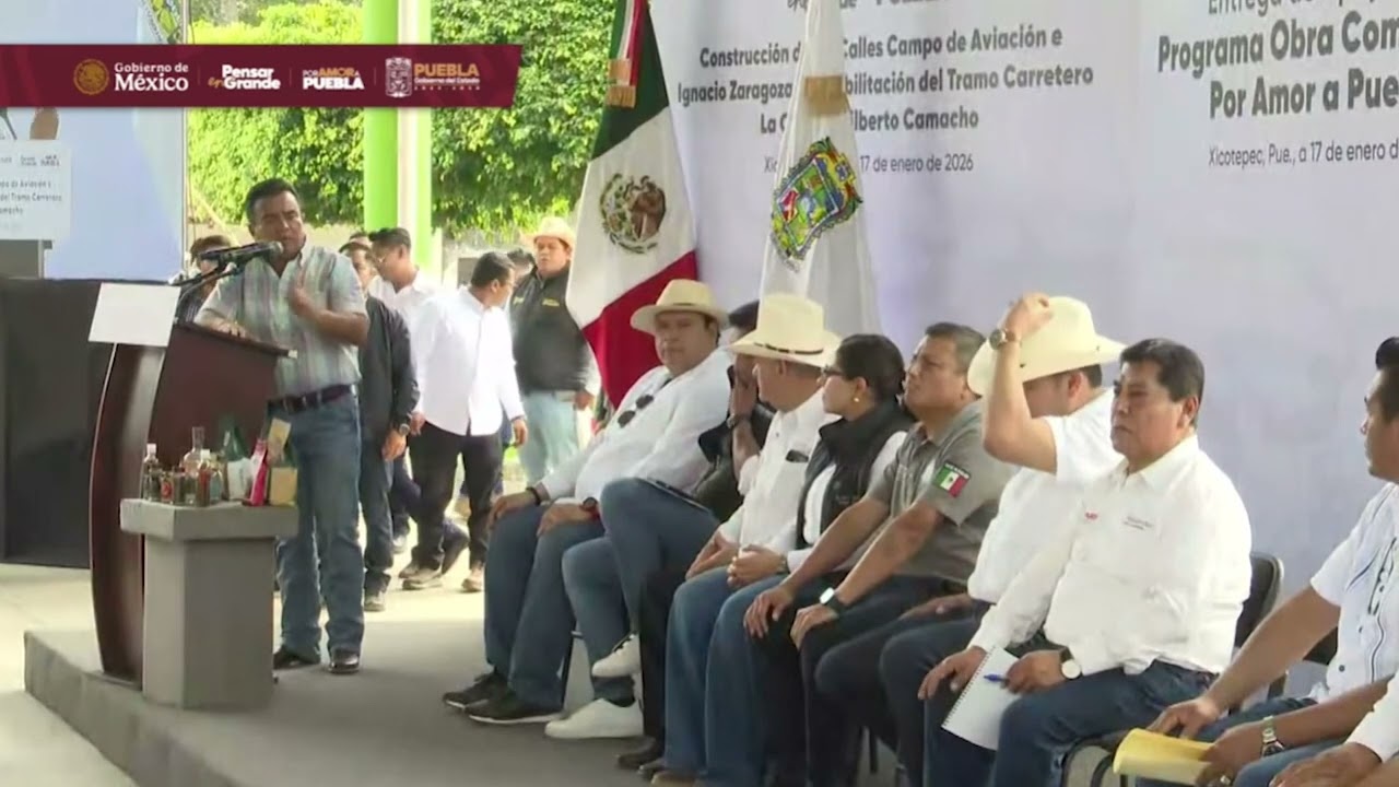 En Xicotepec, alcalde Carlos Barragán reconoce trabajo y visión del gobernador Alejandro Armenta
