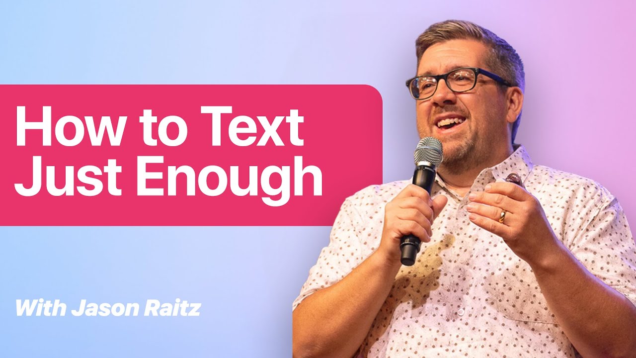 How to Text Like a Leader &ndash; Stay Connected Without Being Annoying #speakwithpeoplepodcast #texting