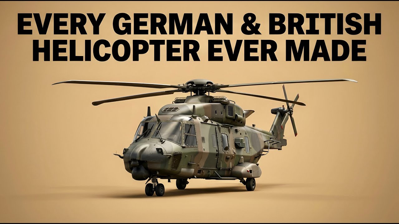 Every German & British Helicopter Ever