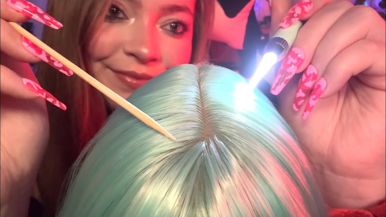 ASMR Scalp Check For Intense Tingles & Sleep 