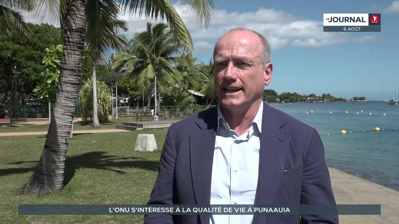 L'ONU s'intéresse à la qualité de vie à Punaauia