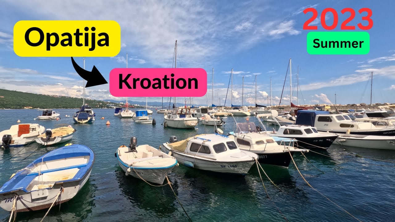 Kroation Urlaub , wundersch&ouml;ne Stadtreise nach Opatija  #croatia #kroatien  #travel